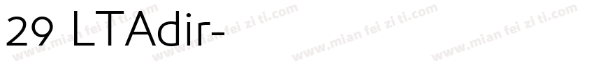 29 LTAdir字体转换